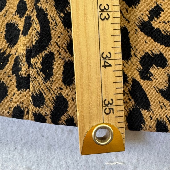 David Benjamin Dress Leopard Print Sleeveless Animal Print Fitted Women's 6 - Picture 3 of 6